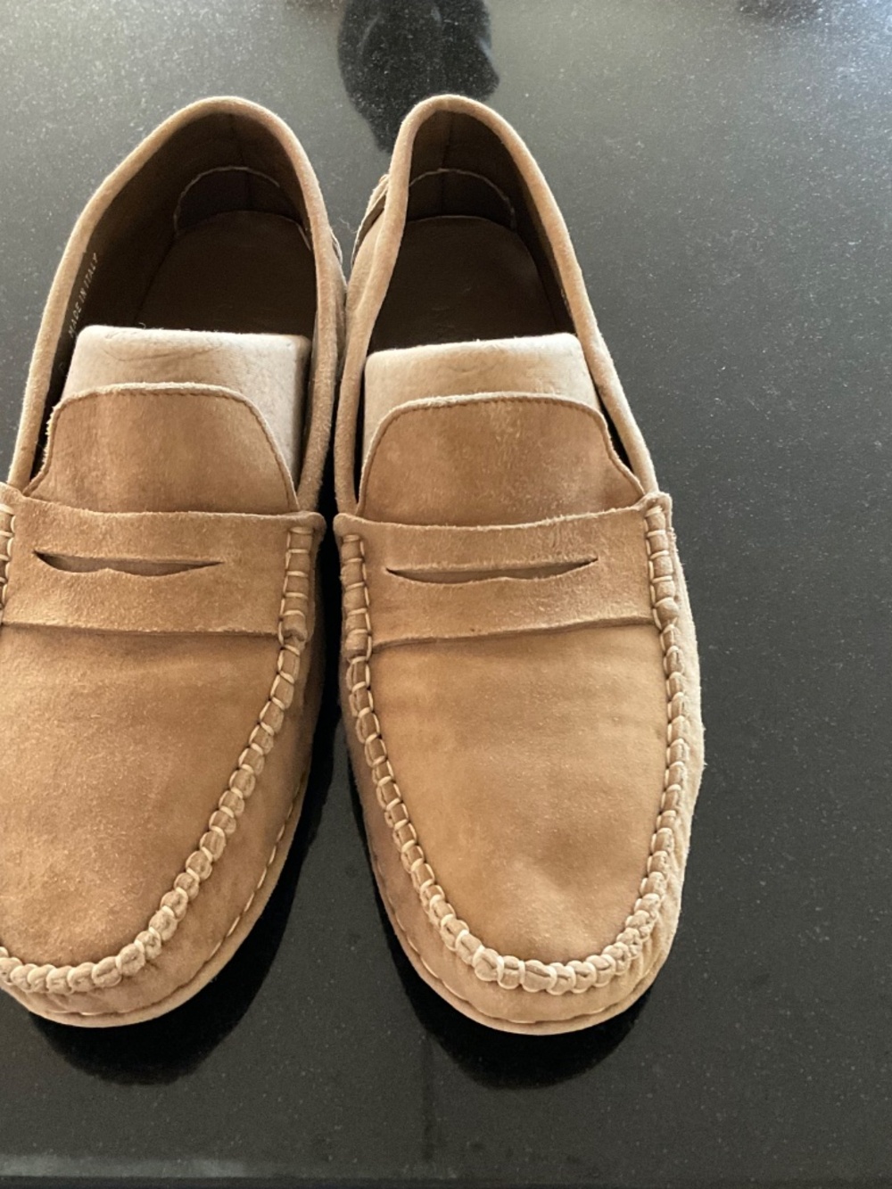 Ralph Lauren suede driver shoes - Picture 7 of 8